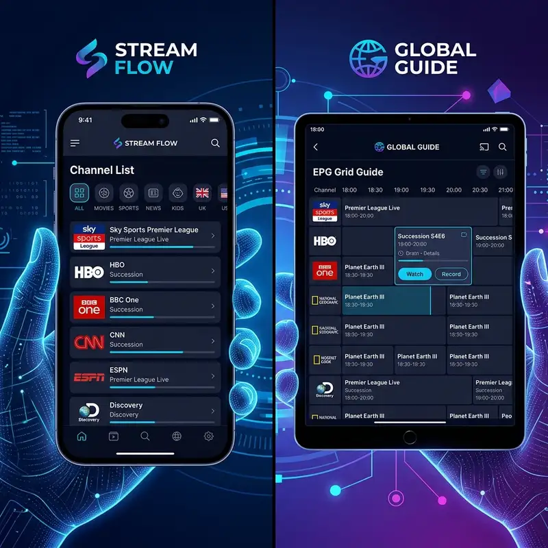 TiviMate vs IPTV Smarters Pro